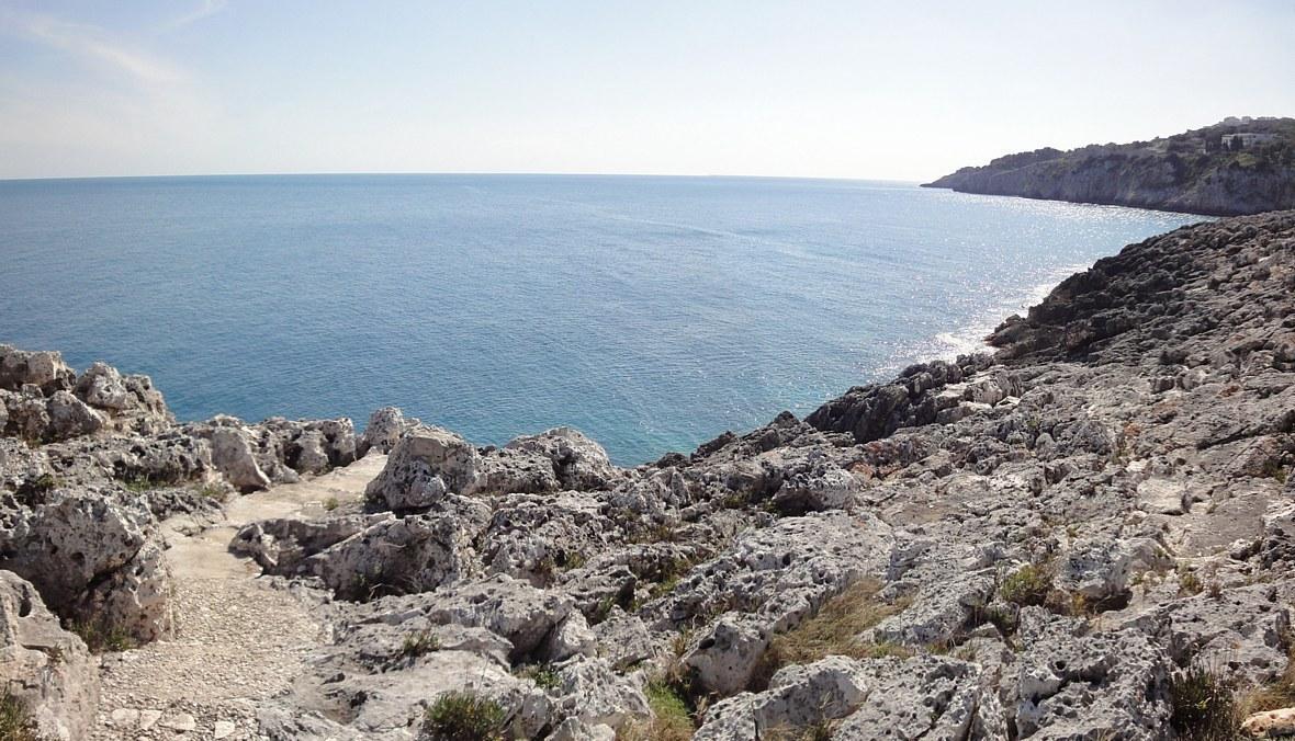 Sentiero comune di accesso al mare